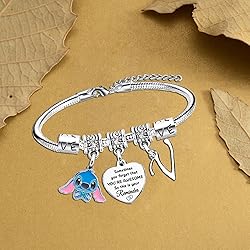 Waeceip Stitch Bracelet with Initial Letter, Gifts