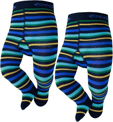 Collants Bébé EWERS - Lot De 2 Paires - 80% Coton - Fabriqué En Europe - Oeko-Tex