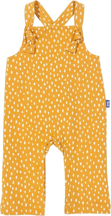 mustard dungarees baby