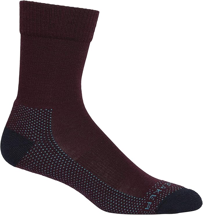 Icebreaker Women's Hike Light Crew Merino Socks Hiking Socks Amazon.co