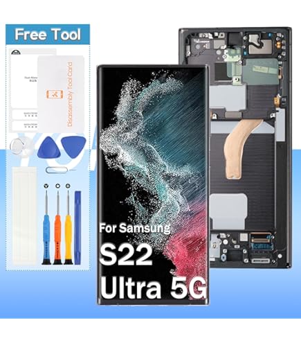 Amazon.com: Original for Samsung Galaxy S22 Ultra 5G Screen