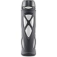 Zulu Atlas Glass Water Bottle with Silicone Sleeve