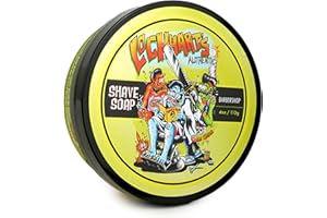 LOCKHART’S AUTHENTIC Lockhart's Authentic Handcrafted Shave Soap - Magnificent Old Time Barbershop Scent (4.0oz)