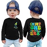 First Birthday Shirt Baby Boys One Year Old Tops 1st Birthday T-Shirt Cotton Long Sleeve Clothes Outfit