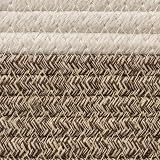 La Jolie Muse Rope Storage Baskets Set of 3 White Brown Cotton view 7