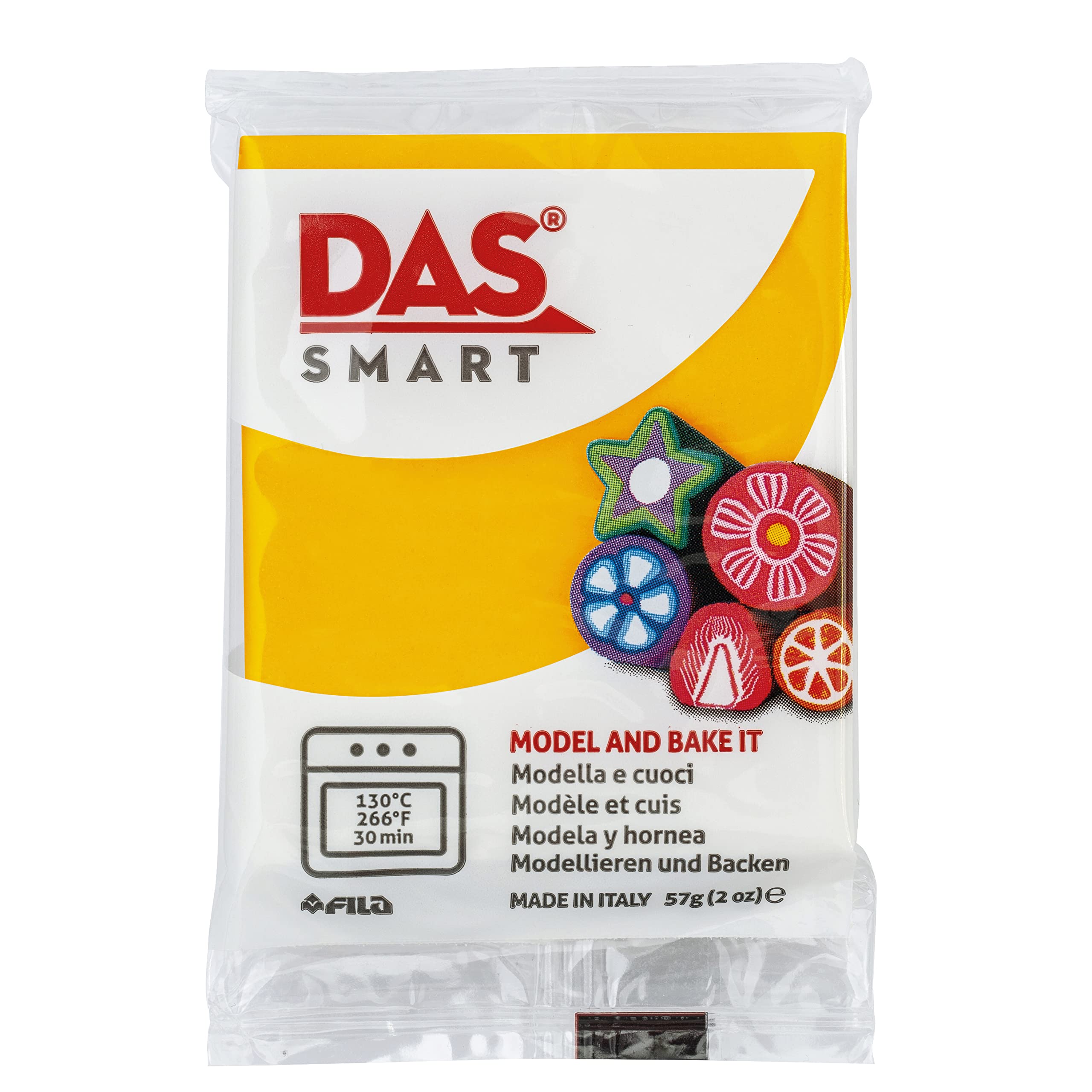 DAS Smart Clay, 2oz, Warm Yellow