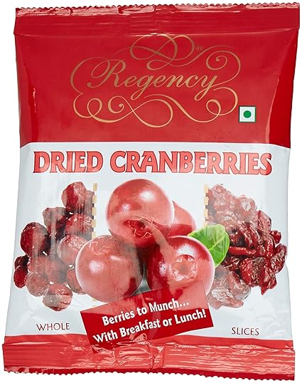 Regency Dried Cranberry Slices, 200g