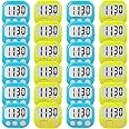 Classroom Timers for Teachers Kids Large Magnetic Digital Timer 24 Pack-Blue Green