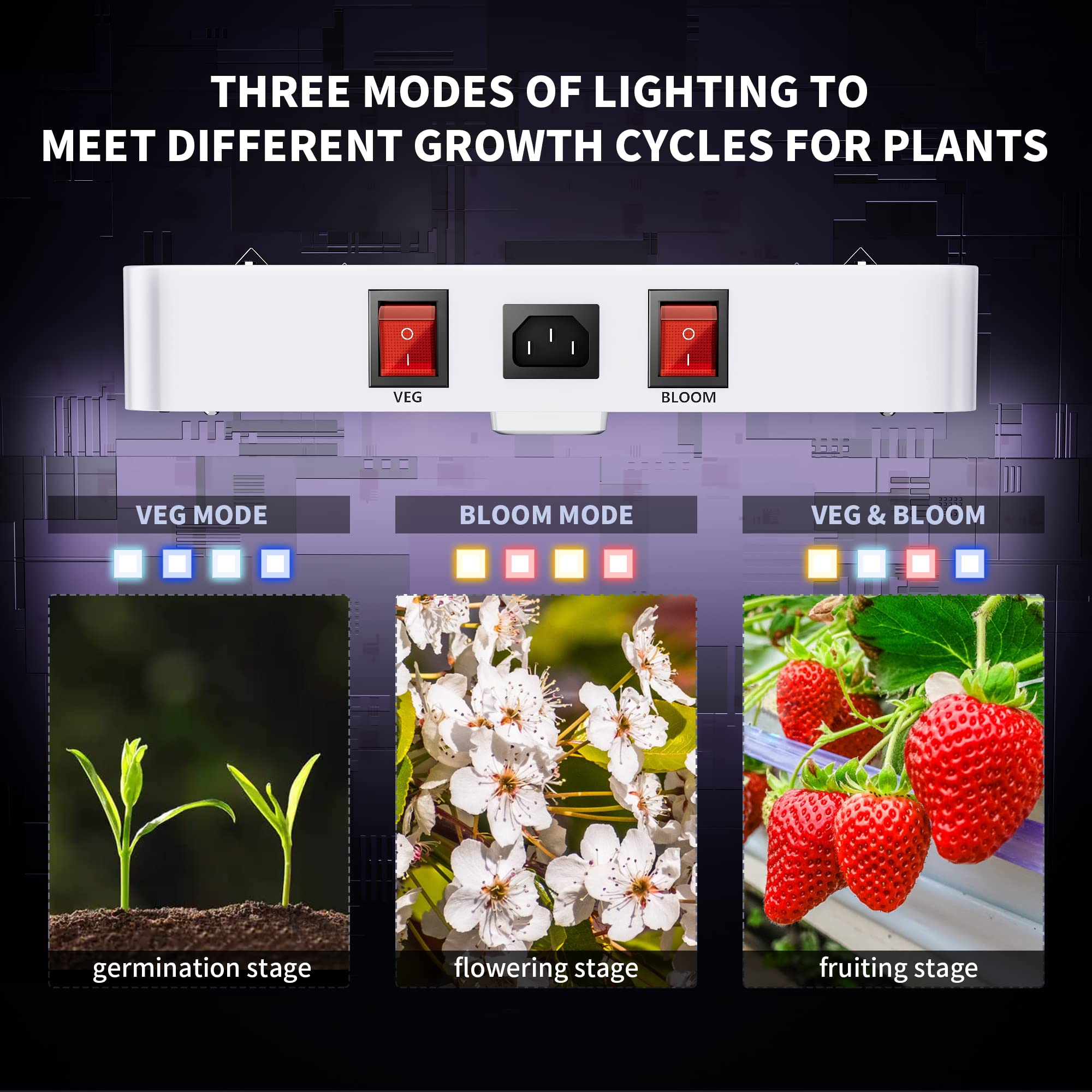 Mua KingLED 2024 Newest 1000w LED Grow Lights with Yield LEDs 2x2ft ...