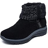 Skechers Women's Easy Going - Cozy Weather 2 Suede Hands Free Slip-in Boots