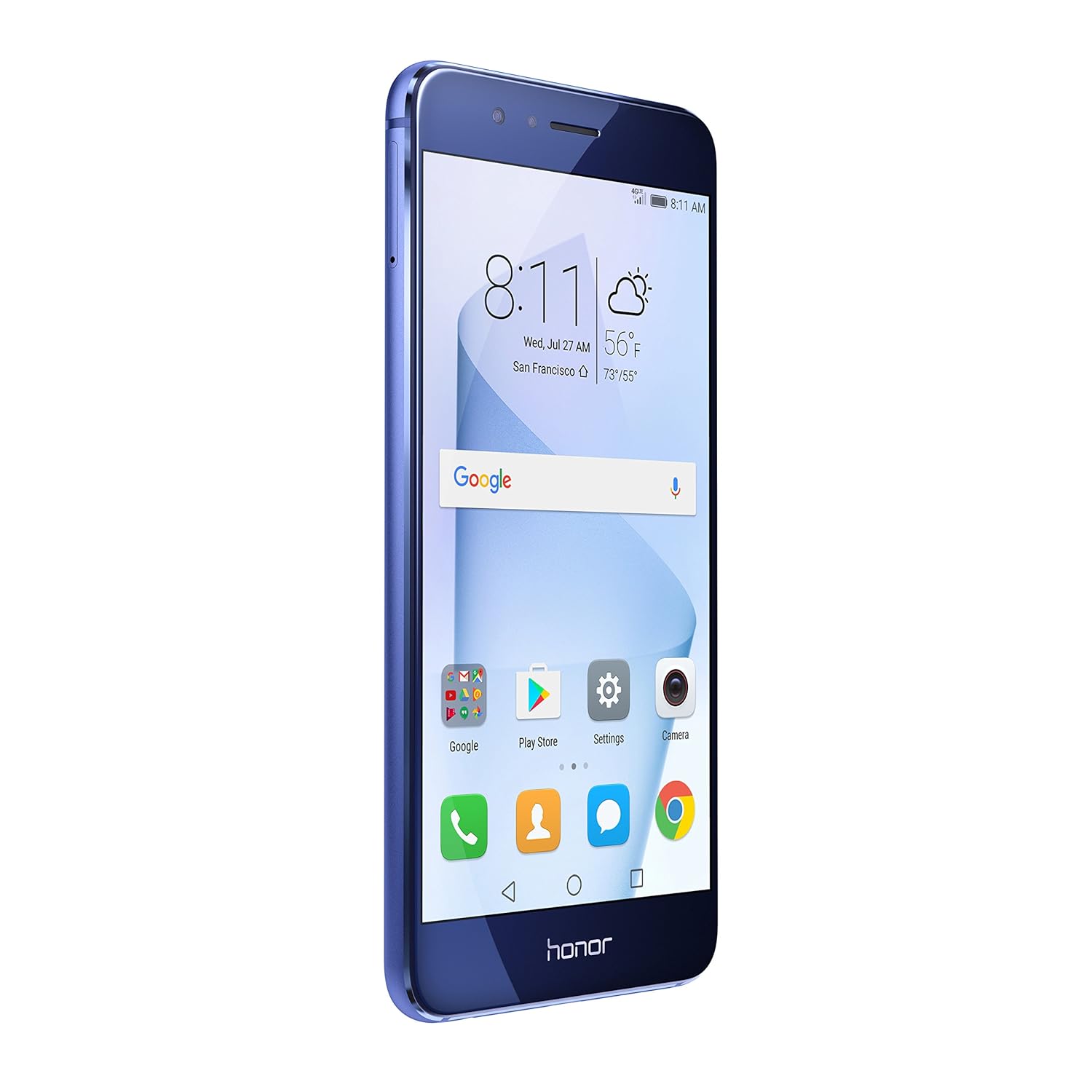 Huawei Honor 8 Unlocked Smartphone 32 Gb Dual Camera Us Warranty Sapphire Blue - 