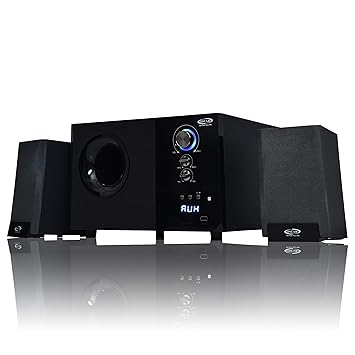 OSCAR OSC-2152 BT 2.1 Multimedia Speaker System,Bluetooth,Aux, FM Radio with 5.25