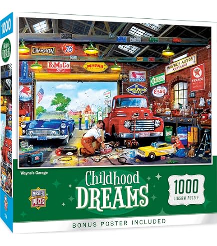 Springbok 1000 Teile Puzzle „Retro Diner“ – Made In USA, 76,2 X 61 Cm – Perfekt Für Entspannte Puzzle-Abende