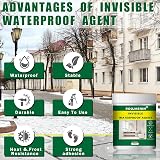ROUJAENIN 300g Invisible Waterproof Sealant Clear Anti-Leakage Sealer view 5
