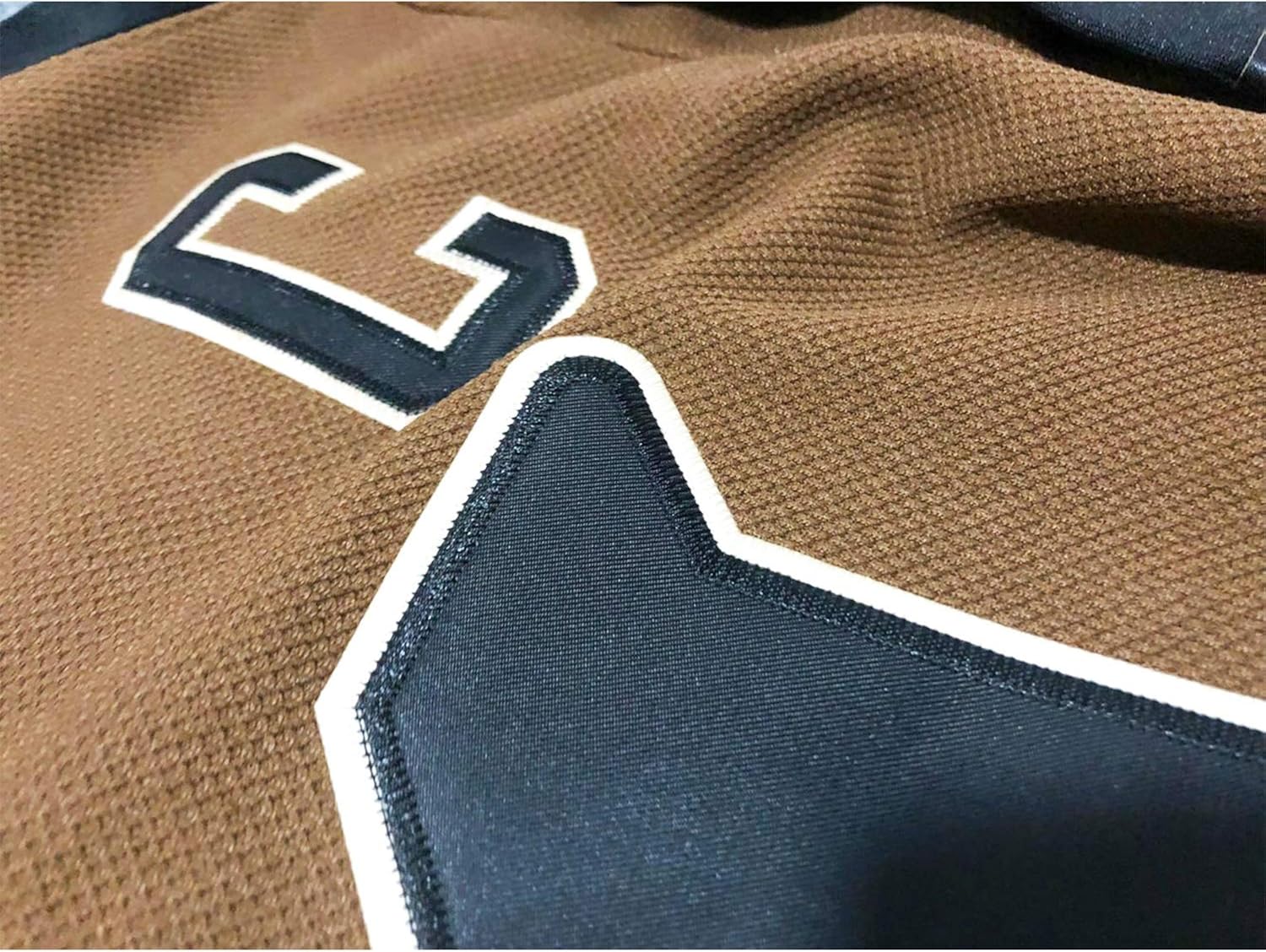 AIFFEE Men's Hockey Jersey #10 BIEBE Ice Hockey Jerseys Brown Color Size S-XXXL: Clothing