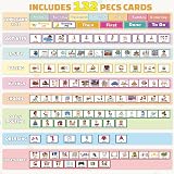 Sanlebi Visual Timetable 132 PECS Cards Weekly Behaviour Charts Now and Next view 5