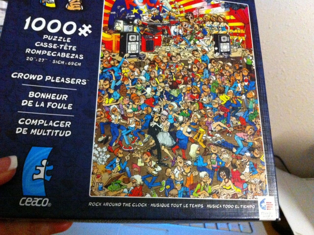 Ceaco Jan van Haasteren Rock Around The Clock 1000 Piece Jigsaw Puzzle