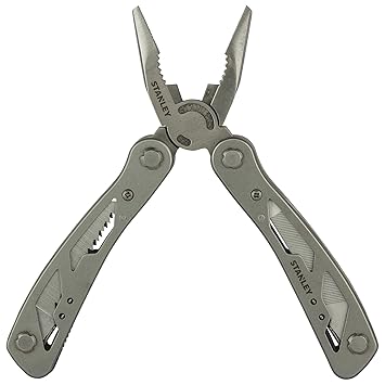 STANLEY 1-84-519 12-in-1 Multi Tool-Ideal Tool for Home, Car, Bikes, Camping, Outdoor Activity