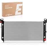 Autoexact 2370 Radiator Compatible with Chevy Silverado Suburban GMC Yukon Sierra Tahoe Escalade Hummer H2 4.3L 4.8L 5.3L 6.0L 6.2L Engine Radiator, 34", with TOC &amp; with EOC