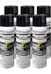 rustoleum undercoating dry time