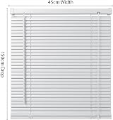 Funky Gadgets PVC Venetian Blind White 45x150 cm Easy Fit view 4