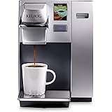 Keurig K155 Office Pro Commercial Coffee Maker, Single Serve K-Cup Pod Coffee Brewer, Silver, Extra Large 90 Oz. Water Reserv