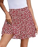SimpleFun Women Beach Fashion Shorts Tiered