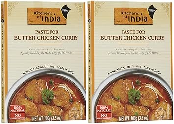Amazon Com Kitchens Of India Paste For Butter Chicken Curry 2