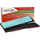 EPAuto Air Intake Filter + Grille Cover Replacement for Tesla Model 3 | Air Intake Filter + Grille Cover Replacement for Tesla Model (2021-2025) / External Air Inlet Vent Compatiable, 12.5''L