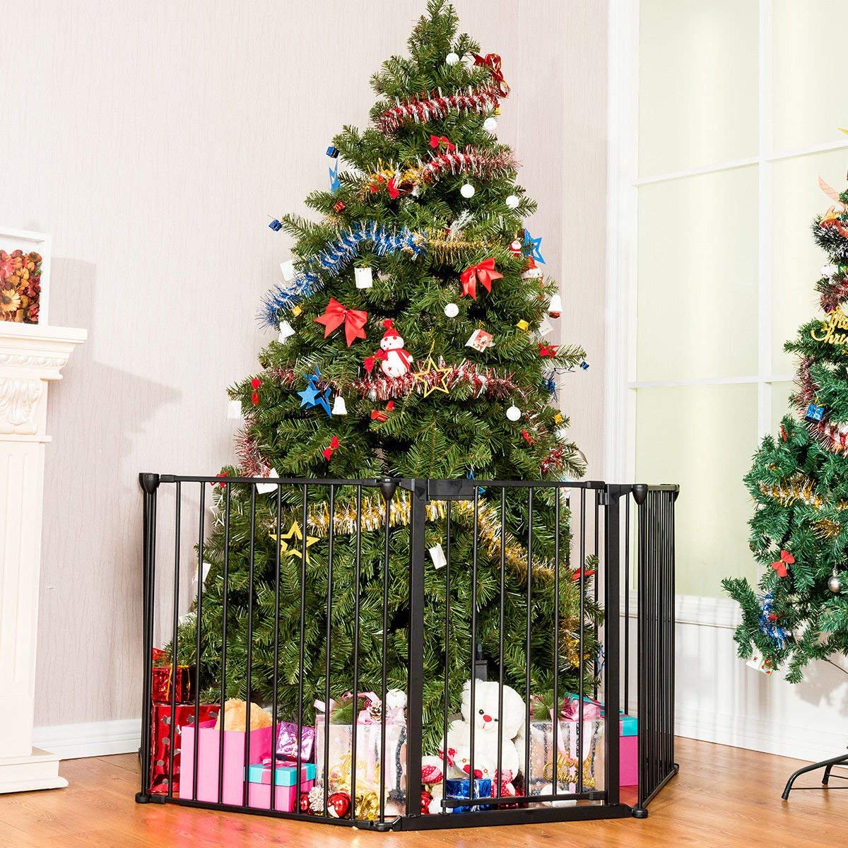 baby gate for tree