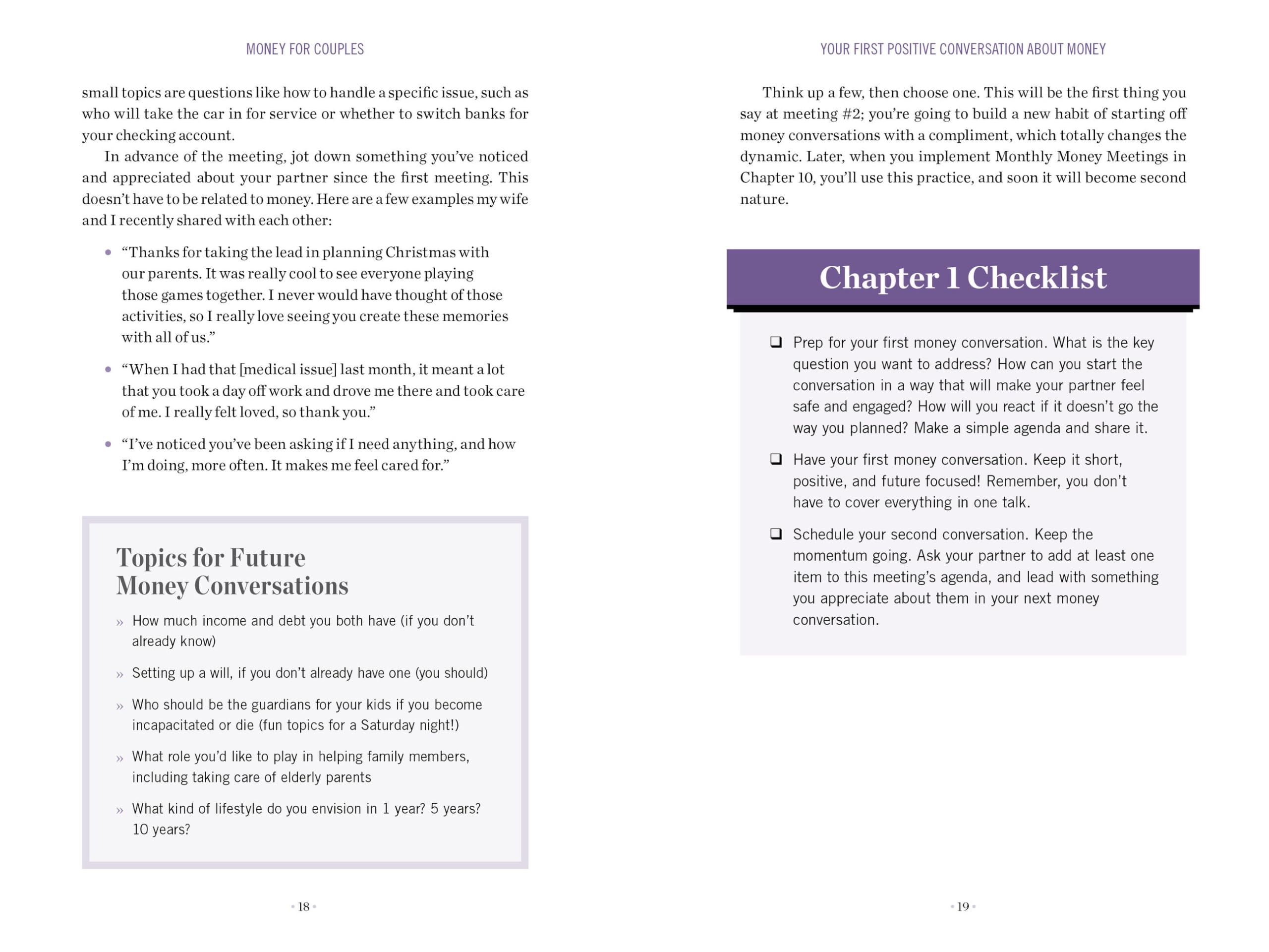Money for Couples: No More Stress. No More Fights. Just a 10-Step Plan to Create Your Rich Life Together.