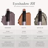 Julep Eyeshadow 101 Crème-To-Powder Stick Blush Pink Mink Mauve Long-Lasting view 6