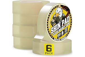 EAGLES Bulk Hockey Tape Black, White or Clear Multipurpose Tape Roll - Strong Adhesive - Durable Cloth or PVC Tape - Hokey Sports Gifts, Accessories, Equipment, Gear