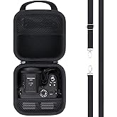 Lebakort Storage Case Compatible with KODAK PIXPRO AZ405 / AZ425 / AZ255 / AZ401 / AZ528 Digital Camera Vlogging Camera (Black Case)