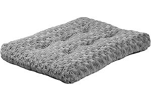 MidWest Homes for Pets Deluxe Dog Beds Super Plush Dog & Cat Beds Ideal for Dog Crates Machine Wash & Dryer Friendly, 1-Year 