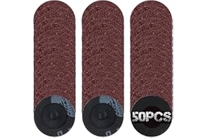SPEEDWOX 50Pcs 2 Inch 36 Grit Roll Lock Quick Change Discs Aluminum Oxide Coated Die Grinder Accessories Aluminum Oxide Sandp