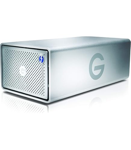 外付けハードディスク・ドライブ G-Technology G-RAID 8TB Amazon.com: G-Technology 8TB G-RAID with Thunderbolt 3, USB