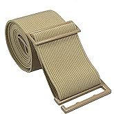 Gelante Lady Invisible Belt - Web Canvas Elastic Adjustable Skinny No Show Belt