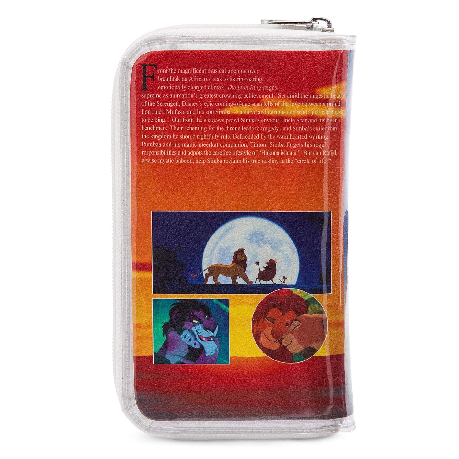 vhs disney clutch bag