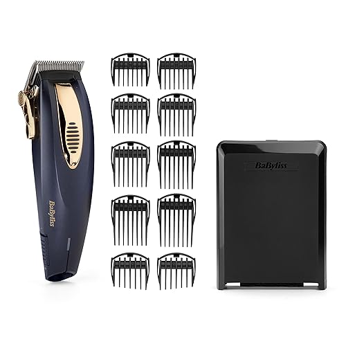 BaByliss XTP Super Clipper, Hair Clippers for Men, Professional Grade, Powerful Cordless Performance, 7475DU
