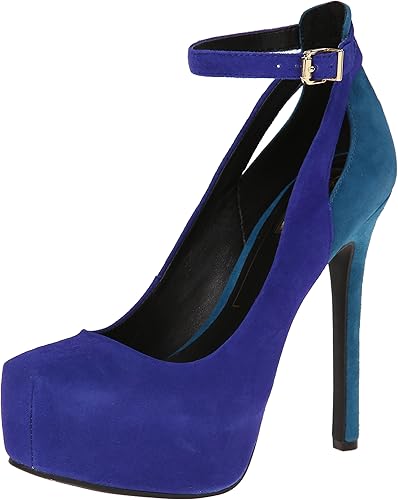 jessica simpson blue suede pumps