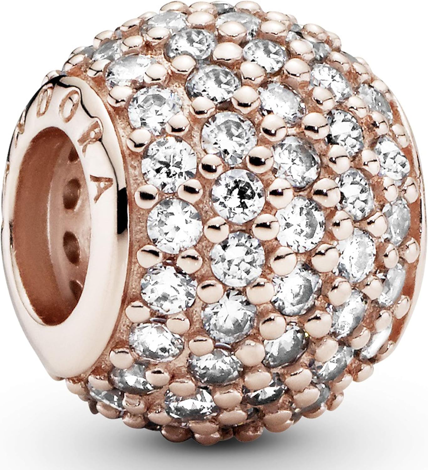 Pandora Women Silver Bead Charm 781051CZ Amazon.co.uk Jewellery