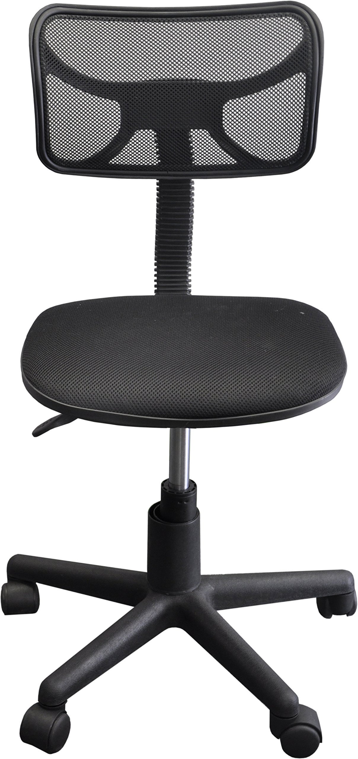 Urban Shop Swivel Mesh Task Chair, Black