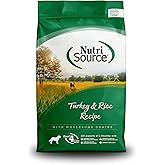 NutriSource Dry Dog Food, Turkey and Rice, 26LB