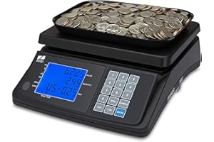 ZZap MS20 Coin Counting Scale - Money Cash Currency Weighing Machine