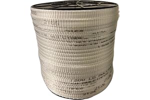 GENERIC Misprinted - 9/16" x 825ft, 1800LB Polyester Pull Tape, Mule Tape, Webbing, Pull Line, Rope, Strapping (1800lb Misprinted)