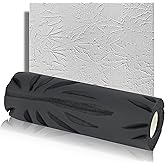 9-inch Crow's Foot Pattern Wall &amp; Ceiling Special Textured Roller, High-Adhesion Drywall Texturing Tool for Uniform Pattern &amp; Effortless Use