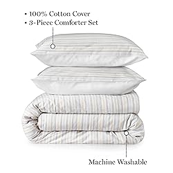 MARTHA STEWART Homestead Stripe Queen Size
