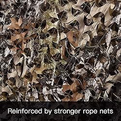 LOOGU Camo Netting, 3D Bionic Tree Camouflage