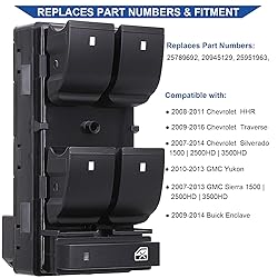 Obaee Driver Side Power Master Window
